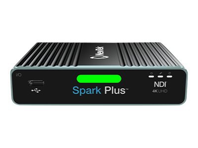 NewTek Spark Plus IO 4K audio/video over IP encoder / decoder