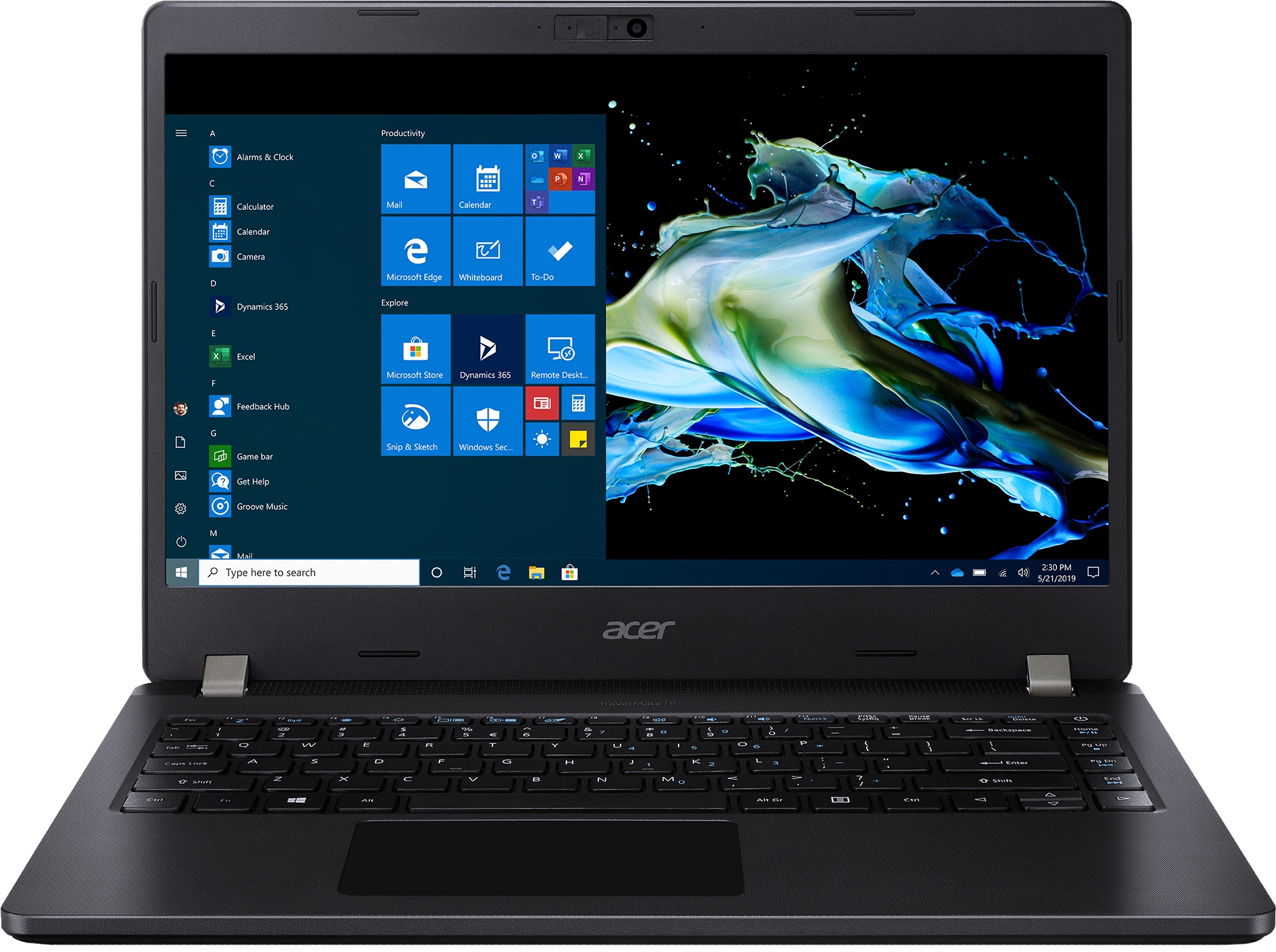Acer TravelMate P2 TMP214-52-54TE - 14" - Core i5 10210U - 8 GB RAM - 256 G