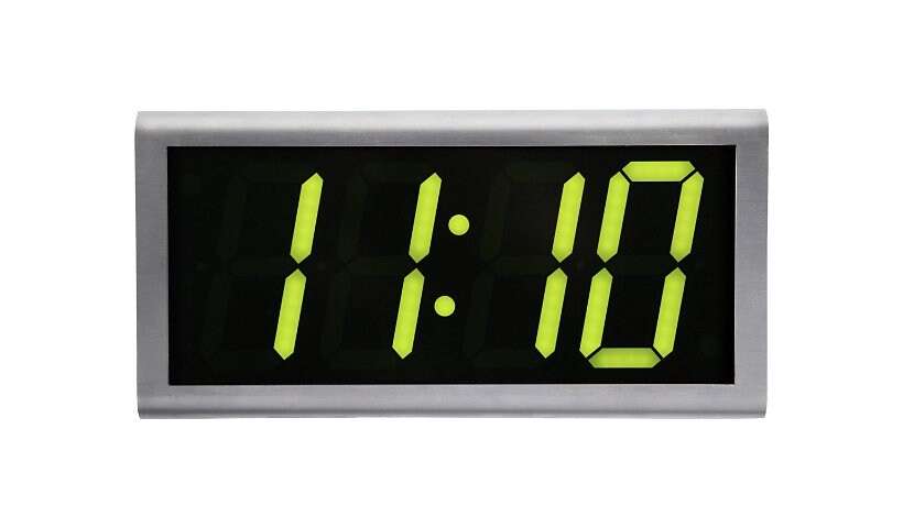 Novanex - clock - electronic - surface mountable - 30.5 x 15.2 x 5.59 cm