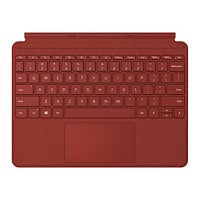 Microsoft Surface Go Type Cover - keyboard - with trackpad, accelerometer - English - poppy red