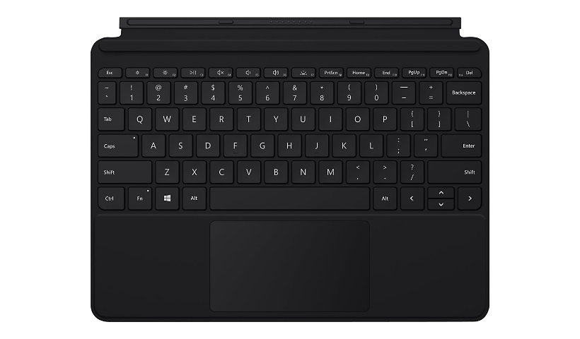 Microsoft Surface Go Type Cover - keyboard - with trackpad, accelerometer - QWERTY - English - black Input Device