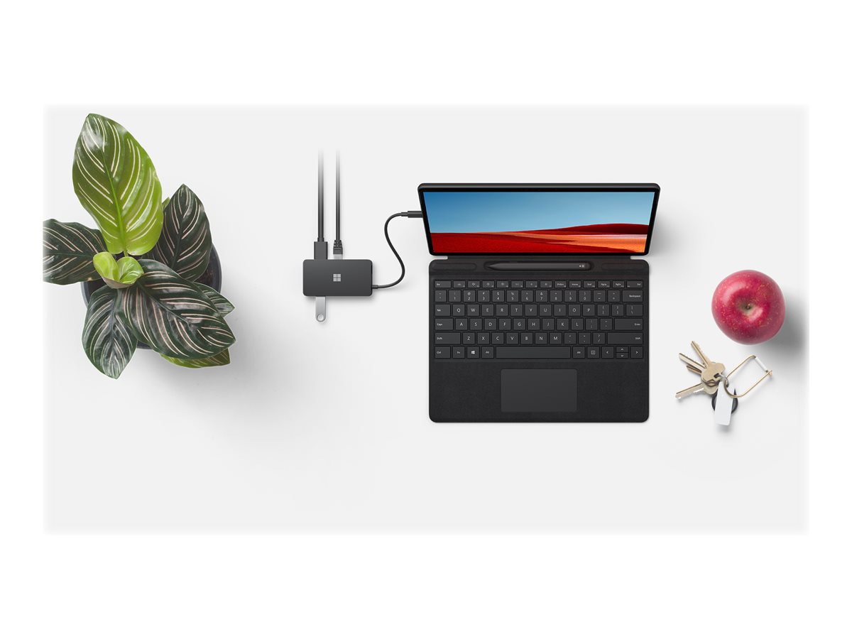 Thumbnail 6 of 6 for Microsoft USB-C Travel Hub - docking station - USB-C - VGA, HDMI - 1GbE