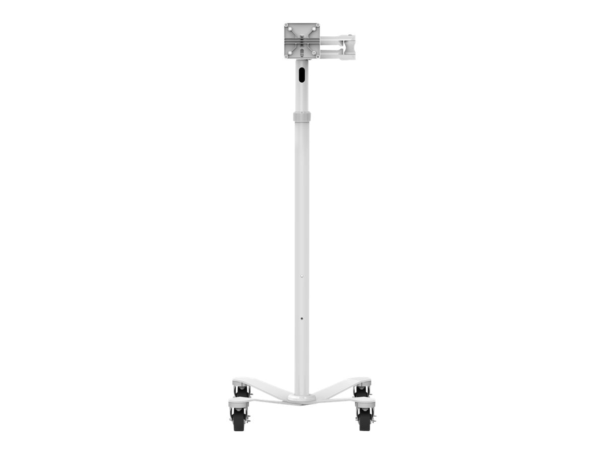 Thumbnail 3 of 7 for Compulocks Medical Rolling Cart Extended - VESA Compatible cart - for LCD display - white