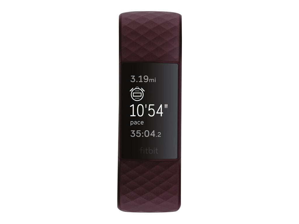 Fitbit Charge 4 - rosewood - activity tracker with band - rosewood