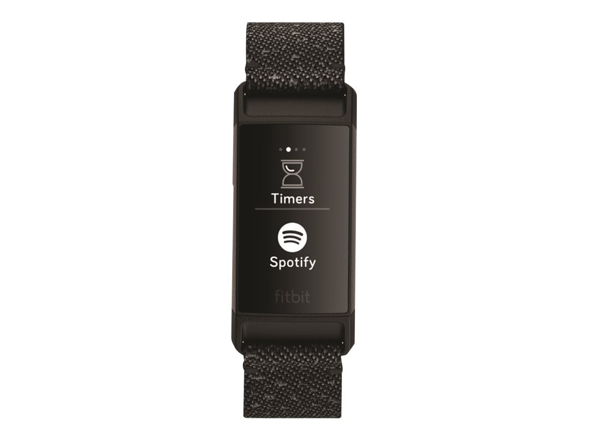 Fitbit Charge 4 Special Edition - black - activity tracker with band - gran