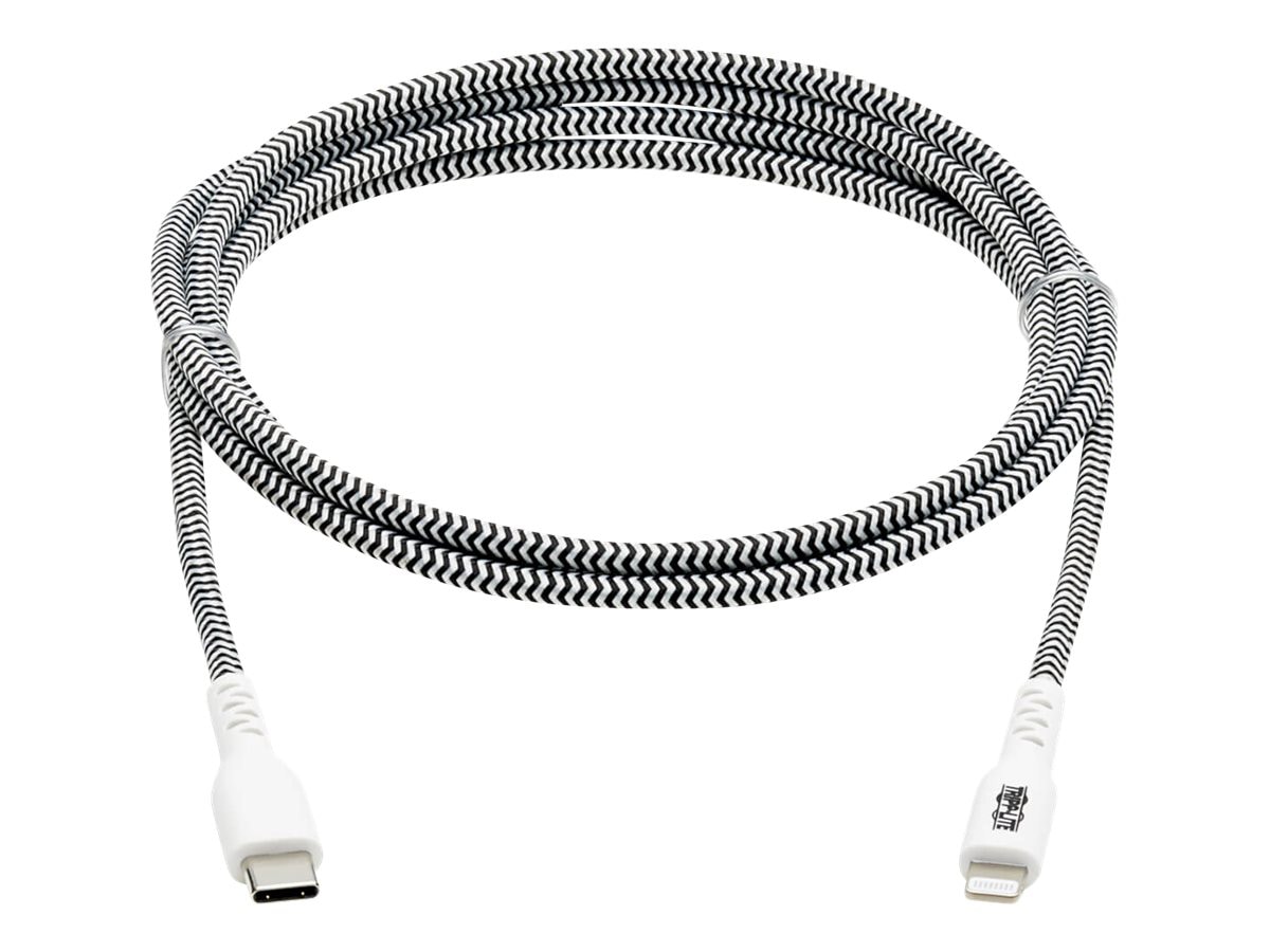 Lite USB C to Lightning Heavy Duty Sync/Charge 2.0 M/M 10ft 10' - Lightning cable - Lightning / USB 2.0 - 10 - M102-010-HD - Cables - CDW.com