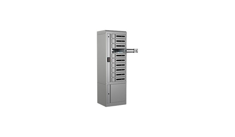 Bretford TechGuard Connect TCLAUS100EFBB - cabinet unit - for 10 notebooks/