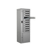 Bretford TechGuard Connect TCLAUS100EFGG - cabinet unit - for 10 notebooks/