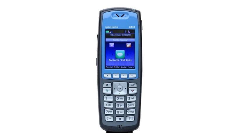Spectralink 84-Series 8440 without LYNC - wireless VoIP phone - with Bluetooth interface with caller ID - 3-way call