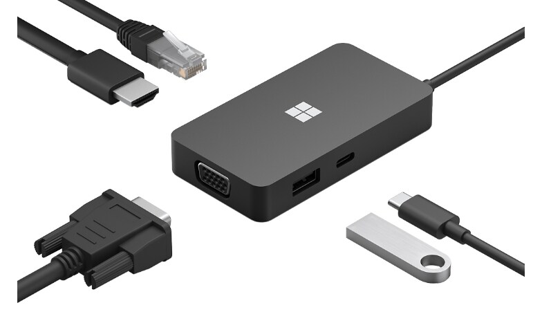 Microsoft Surface Dock 2 - docking station - Surface Connect - 2 x USB-C -  GigE