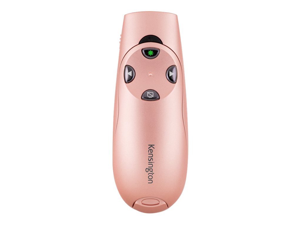 Kensington Presenter Expert with Green Laser presentation remote control - rose gold