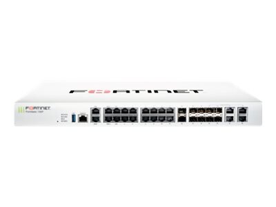 Fortinet FortiGate 100F - security appliance - with 1 year FortiCare 24X7 Support + 1 year FortiGuard Enterprise