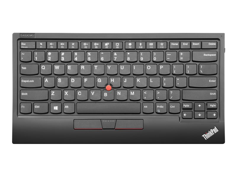 Lenovo ThinkPad TrackPoint Keyboard II - keyboard - with Trackpoint - QWERTY - US - pure black Input Device