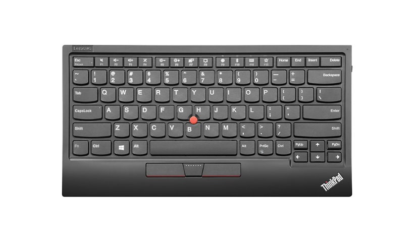 Lenovo ThinkPad TrackPoint Keyboard II - clavier - avec Trackpoint - QWERTY - US - noir pur Périphérique d'entrée