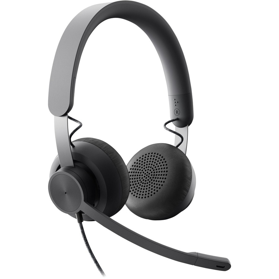 Logitech Zone Wired Noise Cancelling Headset - for Microsoft Teams - headset  - 981-000871 - Wired Headsets 