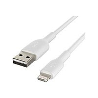 Belkin 10' Lightning to USB-A 2.0 Cable - M/M - 10ft/3M - White