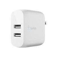 Belkin BOOST CHARGE™ Dual USB-A Wall Charger 24W + USB-A to USB-C® cable