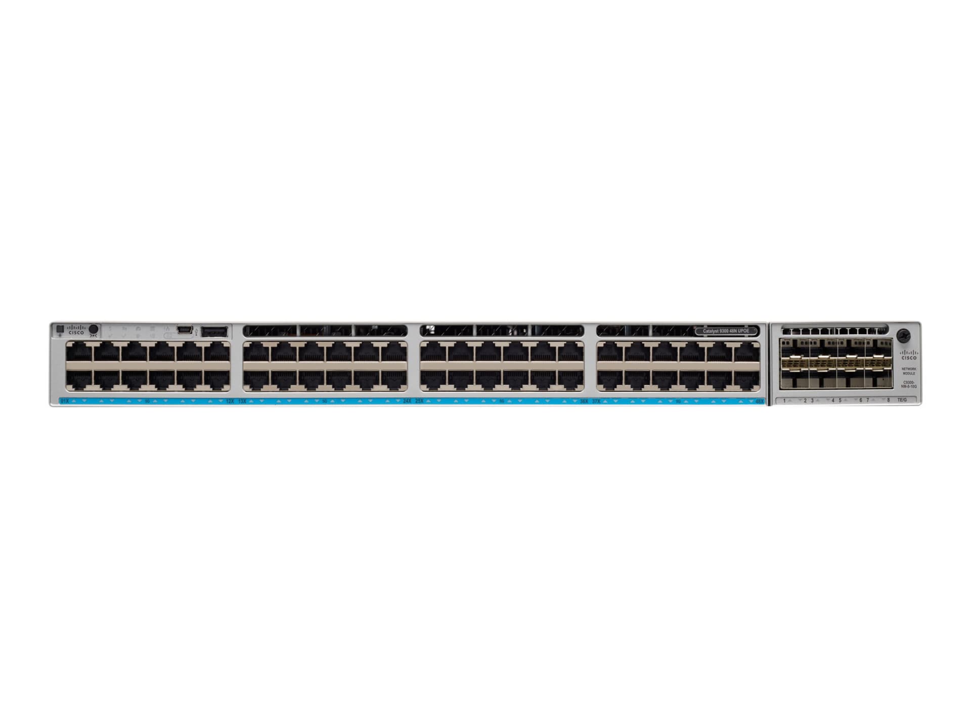 Cisco Catalyst 9300 - switch - 48 ports - managed - rack-mountable