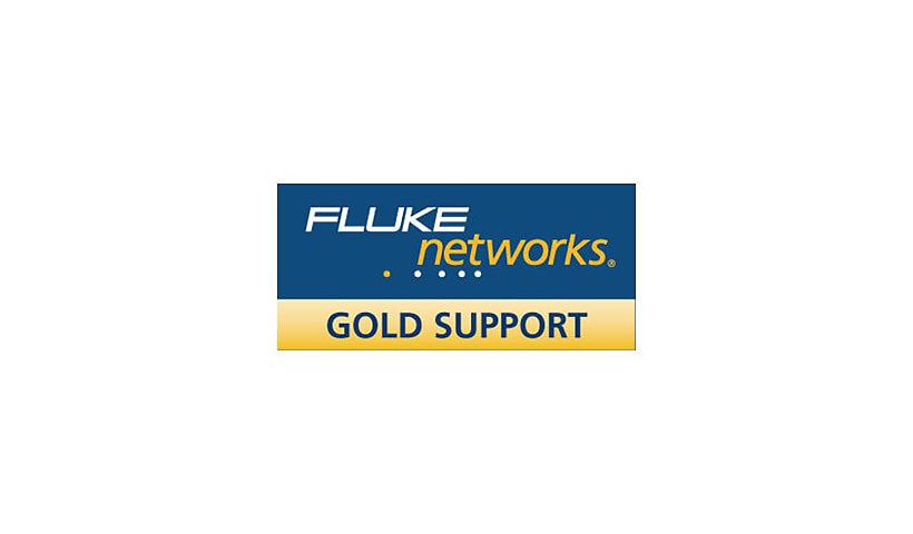 Fluke Networks Gold Support contrat de maintenance prolongé - 1 année