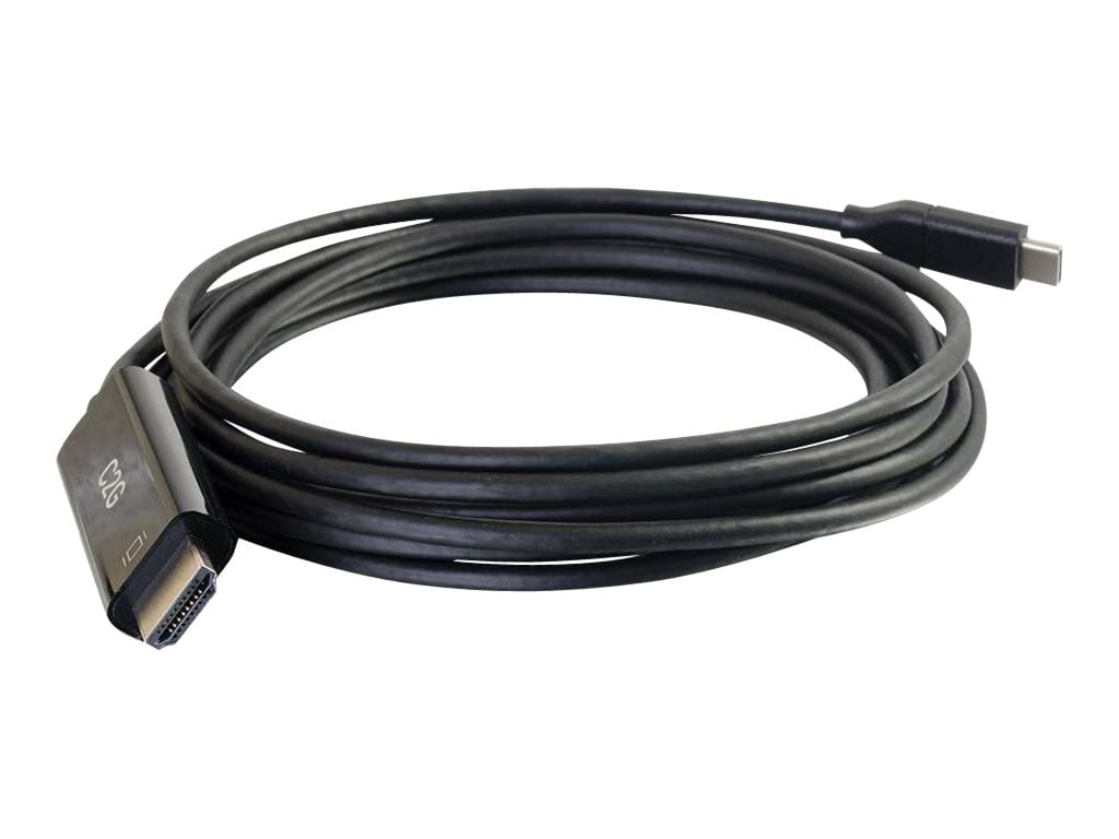 belastning Mærkelig maksimum C2G 10ft USB C to HDMI Audio/Video Adapter Cable - 4K 60Hz - M/M - 26896 - USB  Cables - CDW.com