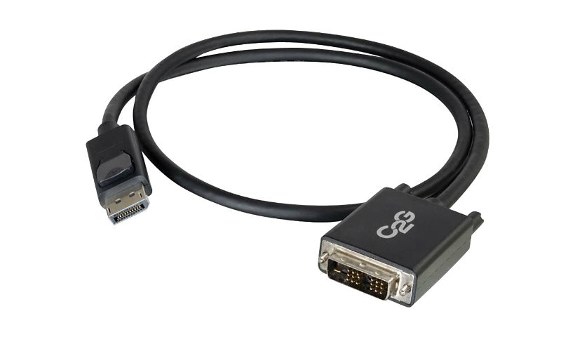 C2G 15ft DisplayPort to DVI Adapter Cable - DP to Single Link DVI-D - M/F