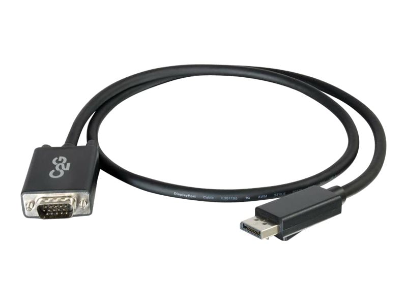 C2G 15ft DisplayPort to VGA Cable - DP to VGA Video Adapter Cable - M/M