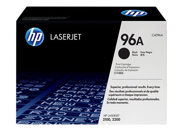 HP LaserJet 96A Black Toner Cartridge