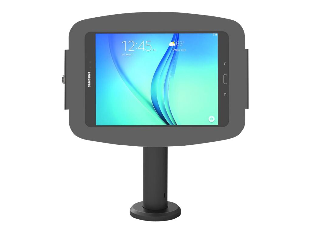 Compulocks Space Rise Galaxy Tab E 8" Counter Top Kiosk 4" Black - stand