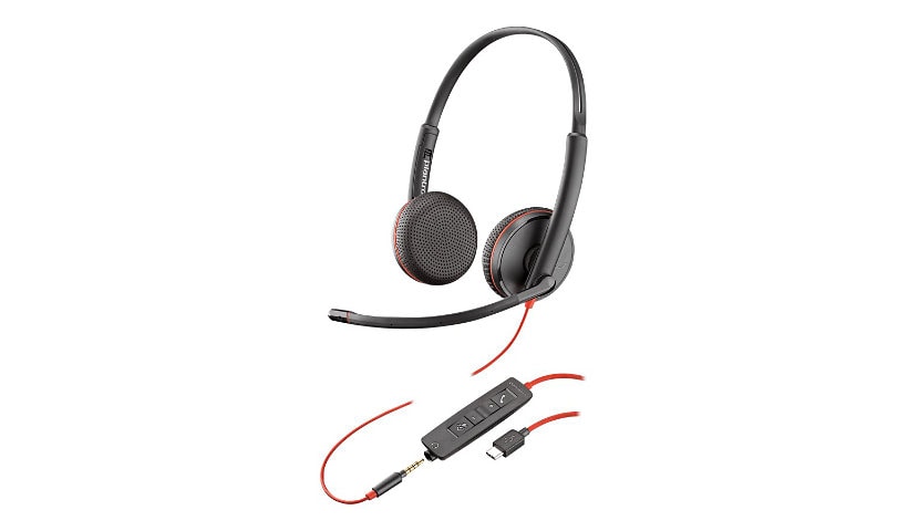 Poly Blackwire C3225 USB-C - headset