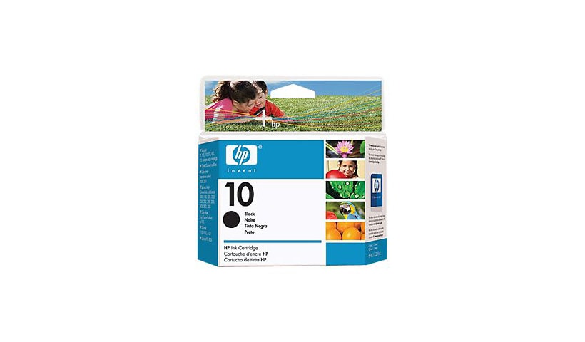 HP 10 - black - original - ink cartridge