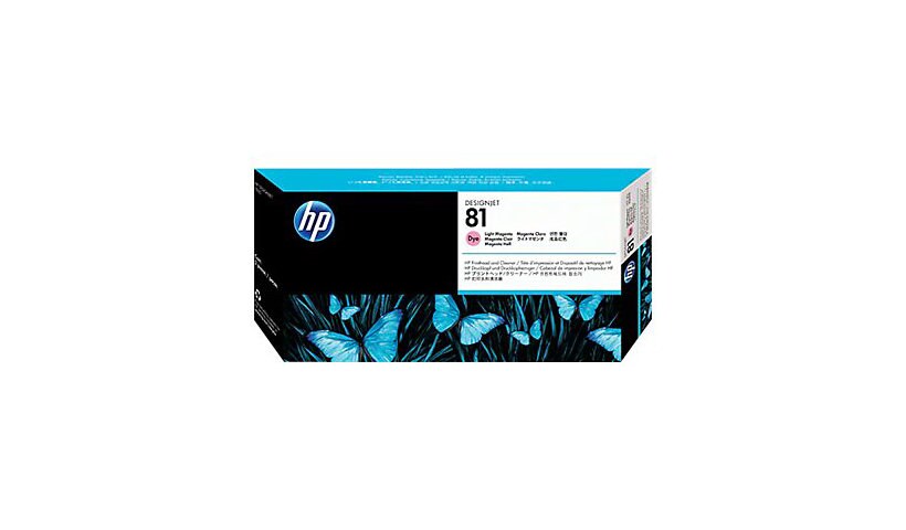 HP 81 - light magenta - printhead with cleaner