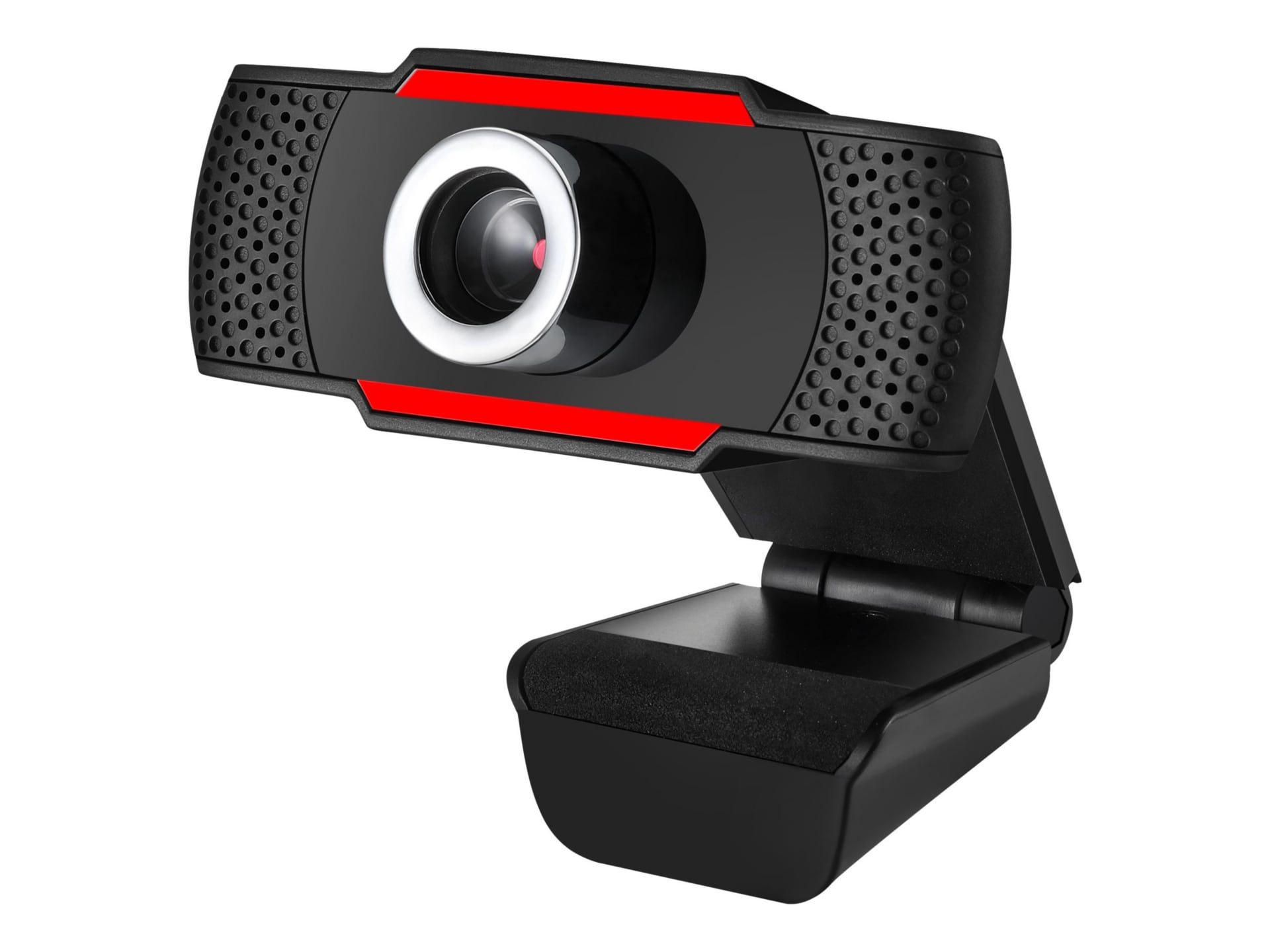 Adesso CyberTrack CyberTrack H3 Webcam - 1,3 Megapixel - 30 fps - Black, Red - USB 2.0