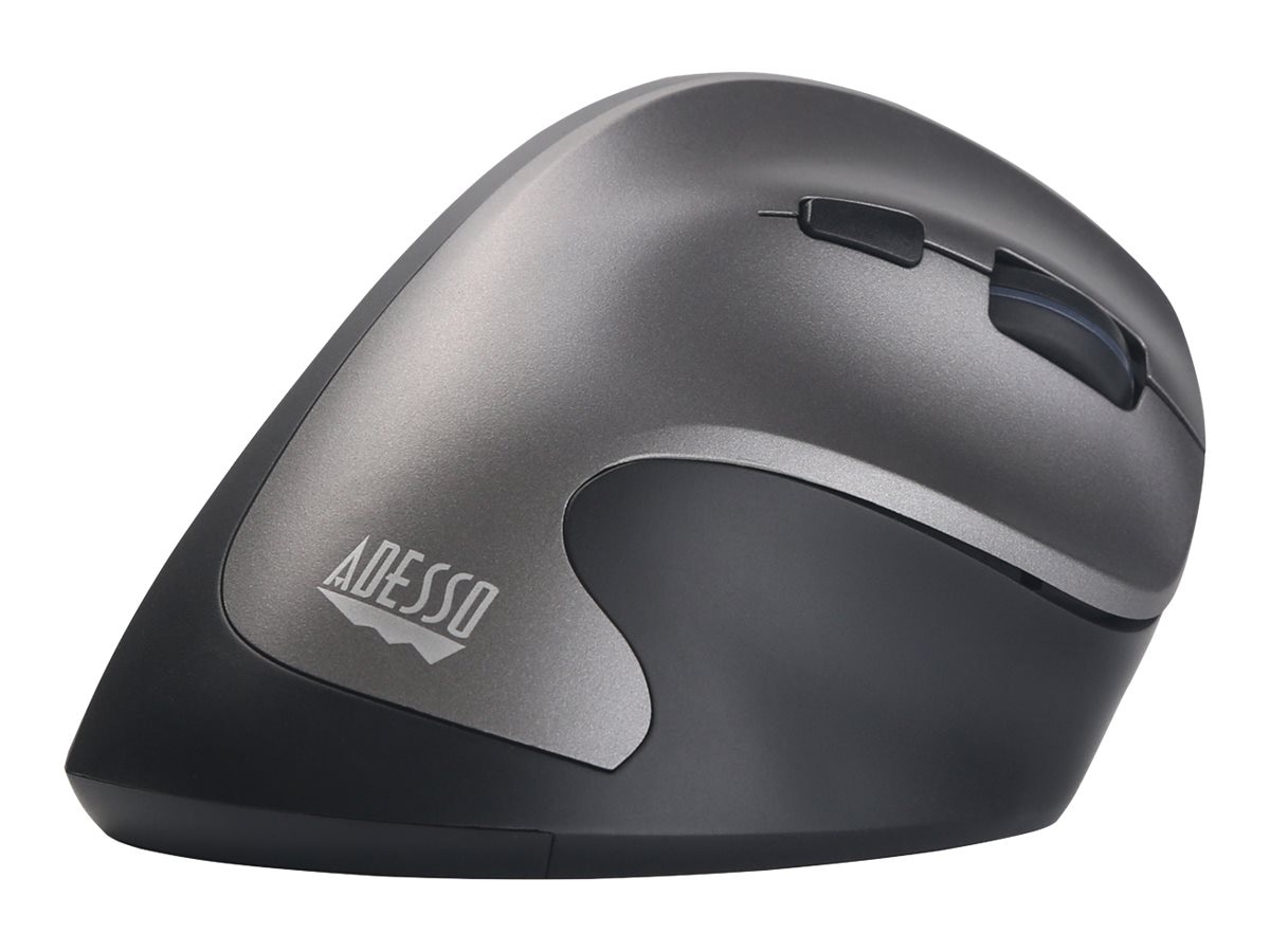 Adesso Antimicrobial Wireless Vertical Ergonomic Mouse