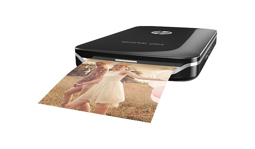 HP Sprocket Plus Photo - printer - color - zink - with HP ZINK Sticky-Backe