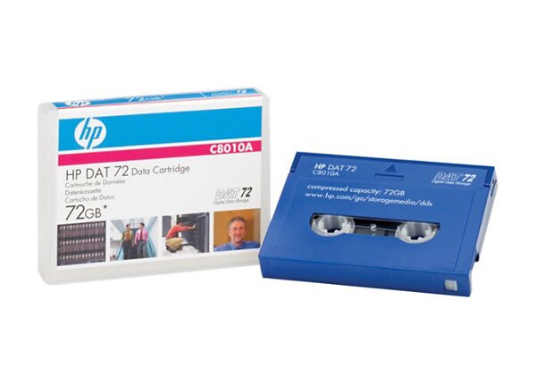 HPE - DAT x 1 - 36 GB - storage media