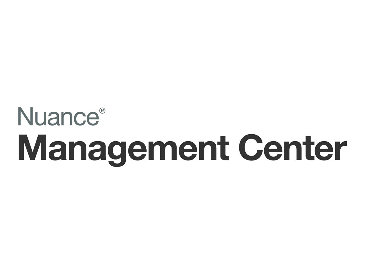 NUANCE USER MGMT CTR SUB 1Y D