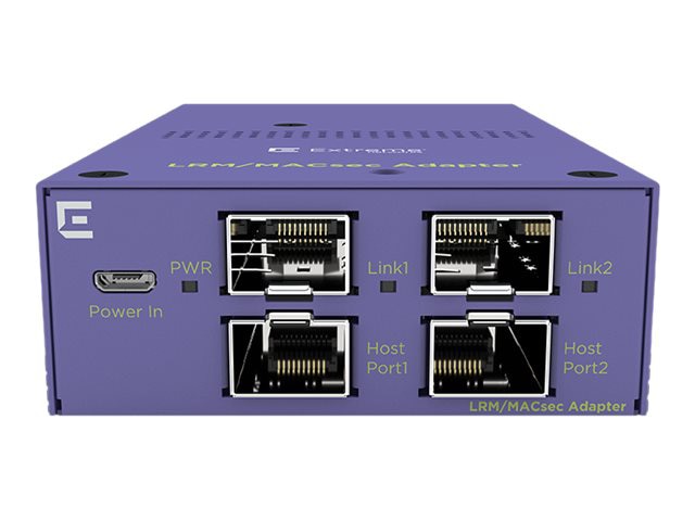 Extreme Networks ExtremeSwitching - expansion module - 10 Gigabit SFP+ x 4