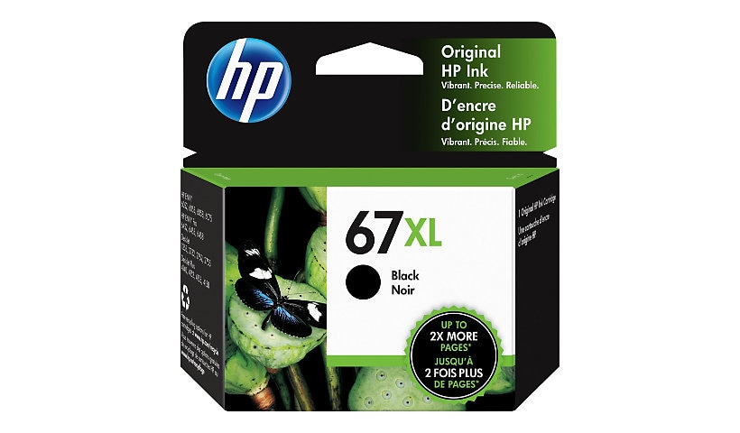 HP 67XL - High Yield - pigmented black - original - ink cartridge