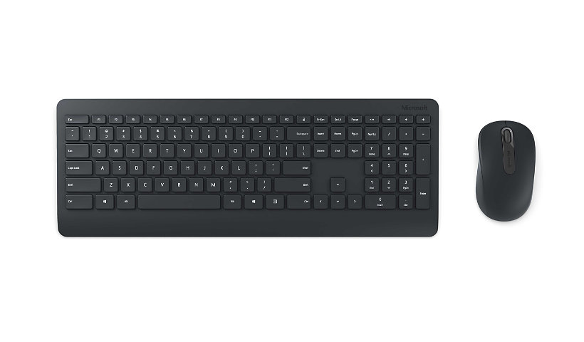 Microsoft Bluetooth Desktop - keyboard and mouse set - QWERTY - English - matte black