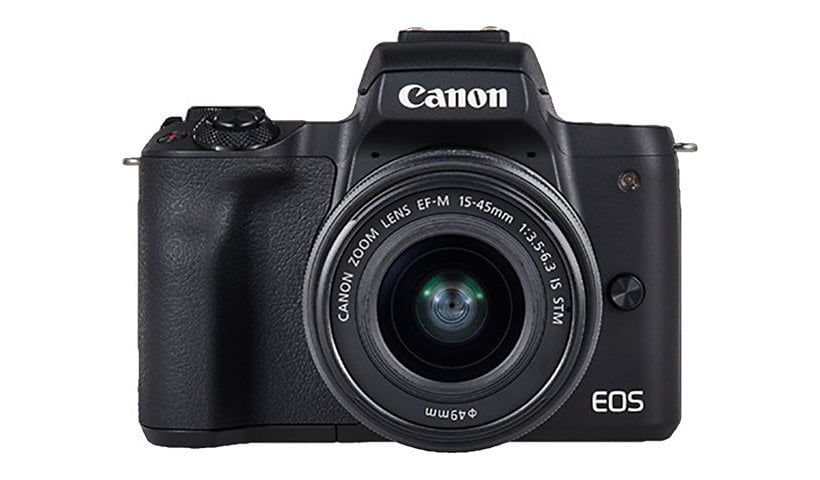 Canon EOS M50 - digital camera EF-M 15-45mm IS STM and 55-200mm IS STM lens