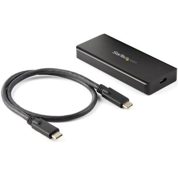 StarTech.com USB-C 10Gbps to M.2 NVMe PCIe SSD Enclosure - 1GB/s Rugged M.2 PCIe IP67 - M2E1BRU31C - Storage & Enclosures -