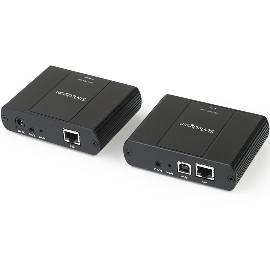 StarTech.com 4 Port USB 2.0 Extender over Ethernet/IP Network Hub - Thumbnail 3