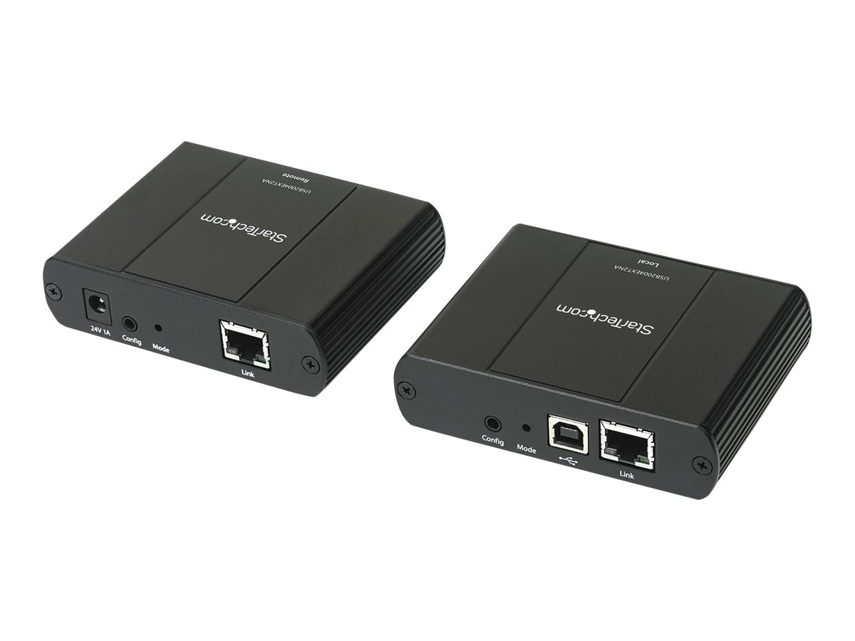 StarTech.com 4 Port USB 2.0 Extender over Ethernet/IP Network Hub - Thumbnail 4
