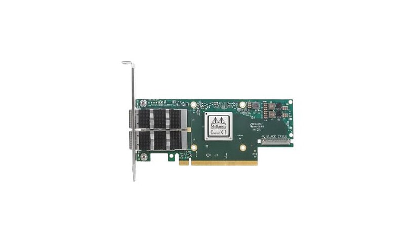 NVIDIA ConnectX-6 VPI MCX653106A-ECAT - Single Pack - network adapter - PCIe 4.0 x16 - 100Gb Ethernet / 100Gb Infiniband