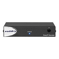 Vaddio EasyIP AV-Over-IP Video Conferencing Decoder - Black