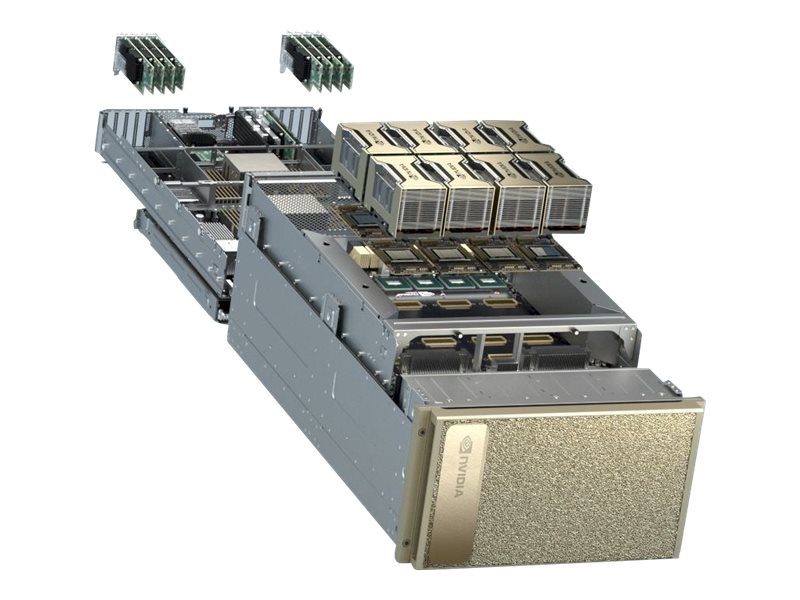 NVIDIA DGX A100 P3687 Luna - rack-mountable - EPYC 7742 2.25 GHz - 1 TB - SSD 2 x 1.92 TB, SSD 4 x 3.84 TB - 5000 TFLOPS