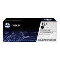 HP LaserJet 12A Black Toner Cartridge