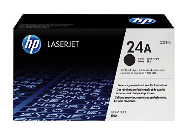 HP LaserJet Q2624A Black Toner Cartridge