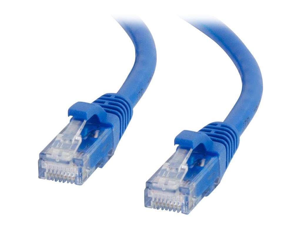 C2G 100ft Cat6a Snagless Unshielded (UTP) Network Patch Ethernet Cable-Blue