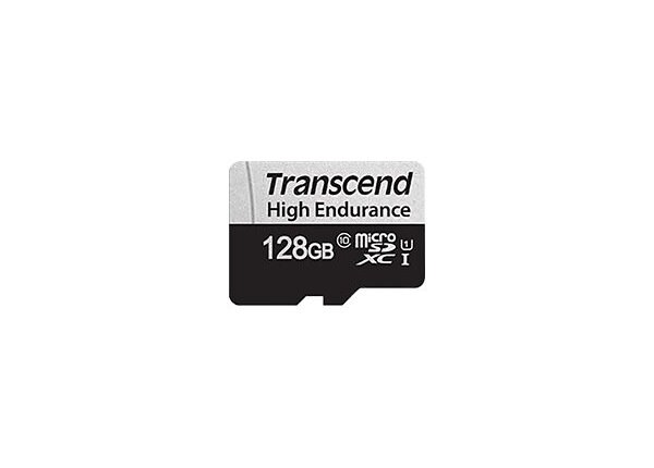 TRANSCEND 128GB MICROSD W/ ADAPTER